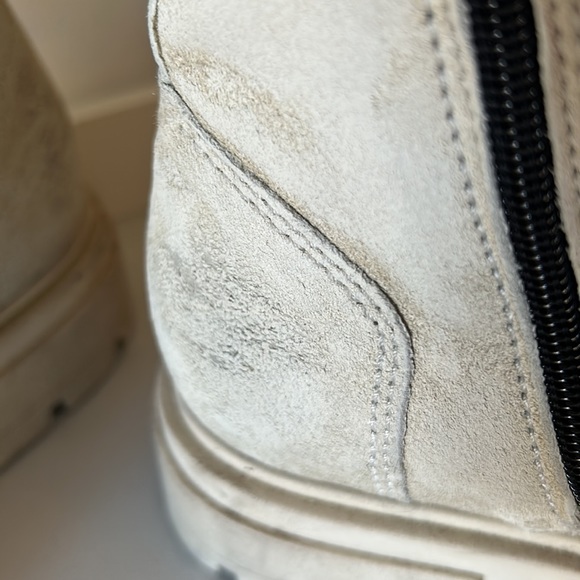 MJUS lace up ankle boots offwhite size 36 - Picture 9 of 13